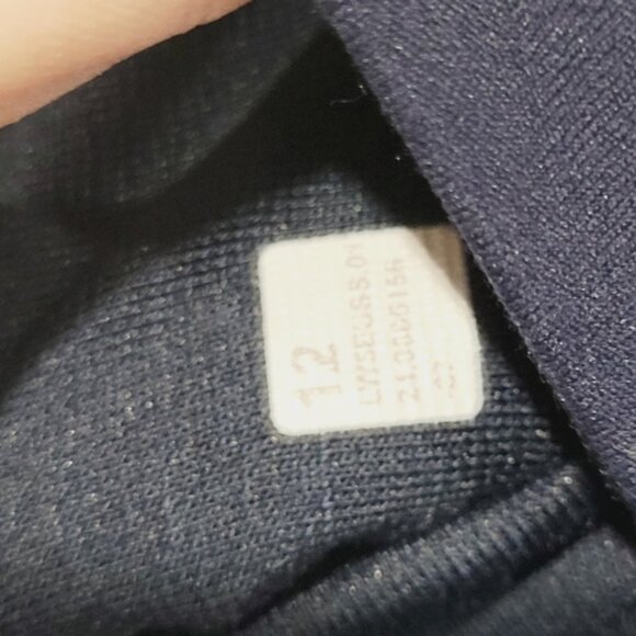 Lululemon Align High Rise Mini Flare True Navy Leggings - Picture 9 of 9